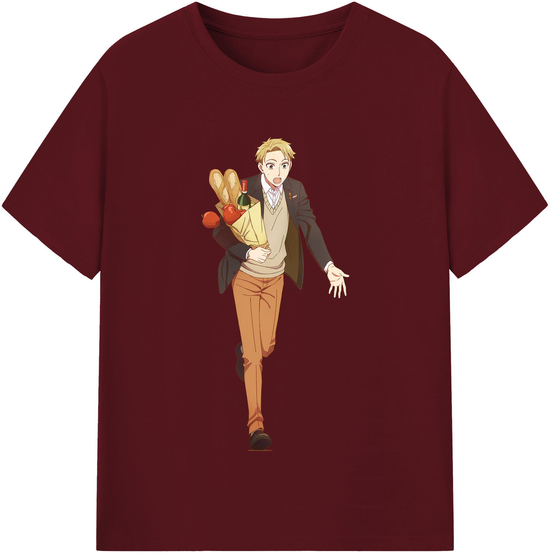 （画像用） SPY×FAMILY间谍家家酒 綿100％半袖Tシャツ（フロントプリント）